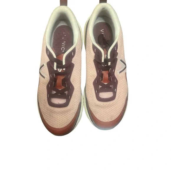 Vionic Pink and White Athletic Shoes - Picture 2 of 6